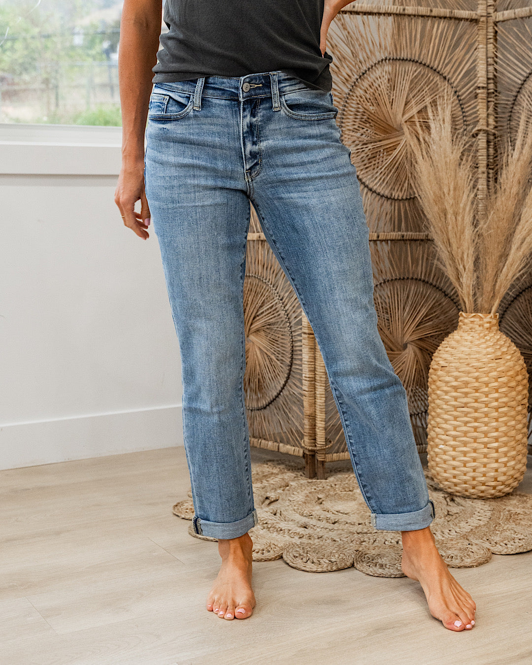 Judy blue put a shops ring in it boyfriend jeans