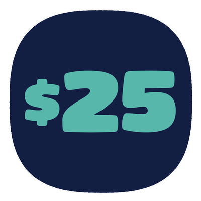 $25