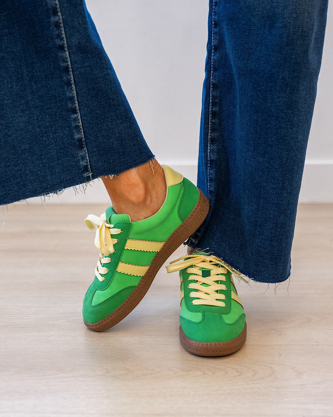 NEW! Corkys Heads Up Sneakers - Green Corkys Footwear