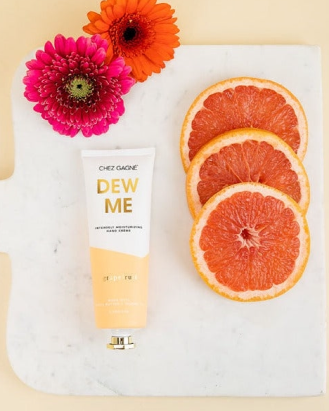 NEW! Intensely Moisturizing Hand Creme - 5 Scents Chez Gagne One Size Dew Me - Grapefruit