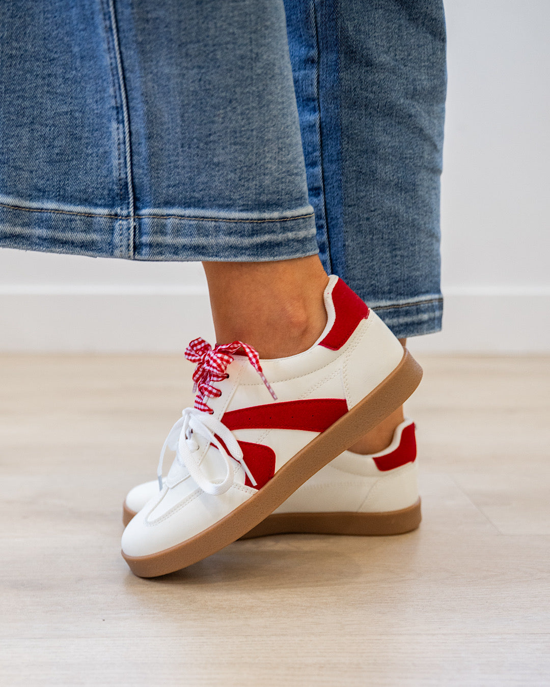 NEW! Very G Retro 2 Sneakers - White & Red Very G