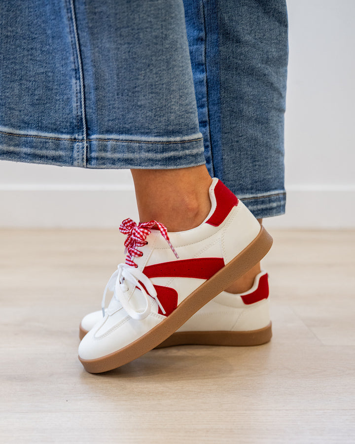 NEW! Very G Retro 2 Sneakers - White & Red Very G
