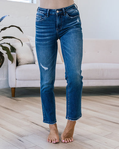 Lovervet Hattie Straight Crop Jeans  Vervet   
