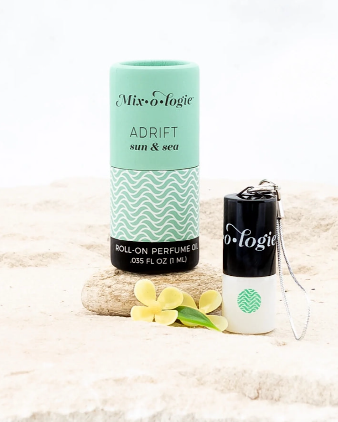 NEW! Mini Rollerball Keychain Perfume - 12 Scents Mix-o-logie One Size Adrift - Sun and Sea