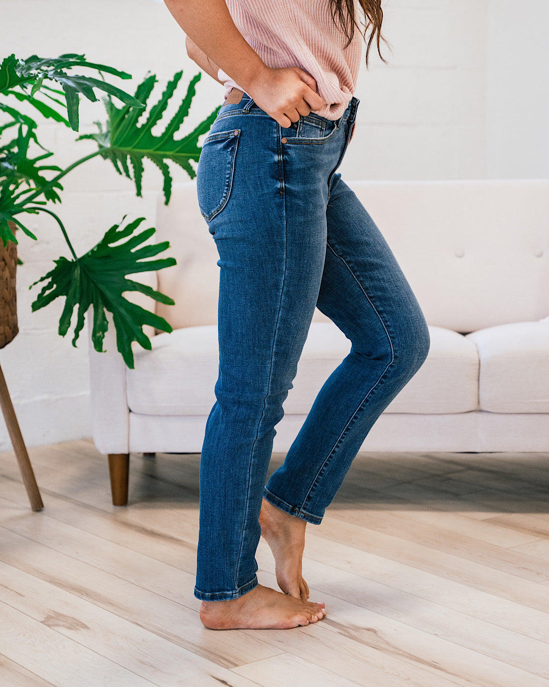Judy Blue Melody Non Distressed Jeans  Judy Blue   