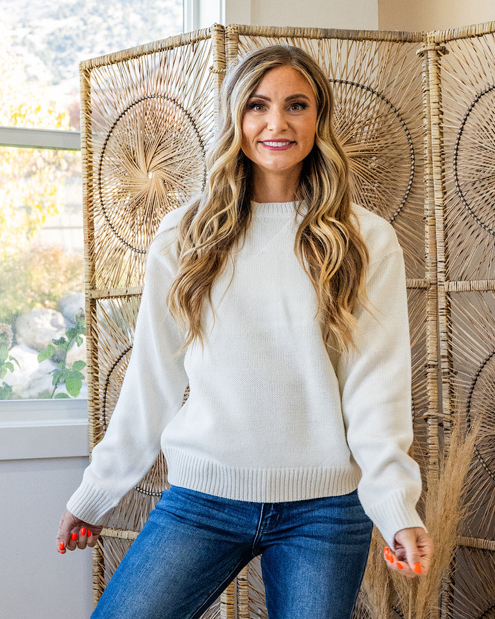 NEW! Cambree Classic Sweater - Whipped Cream Hyfve