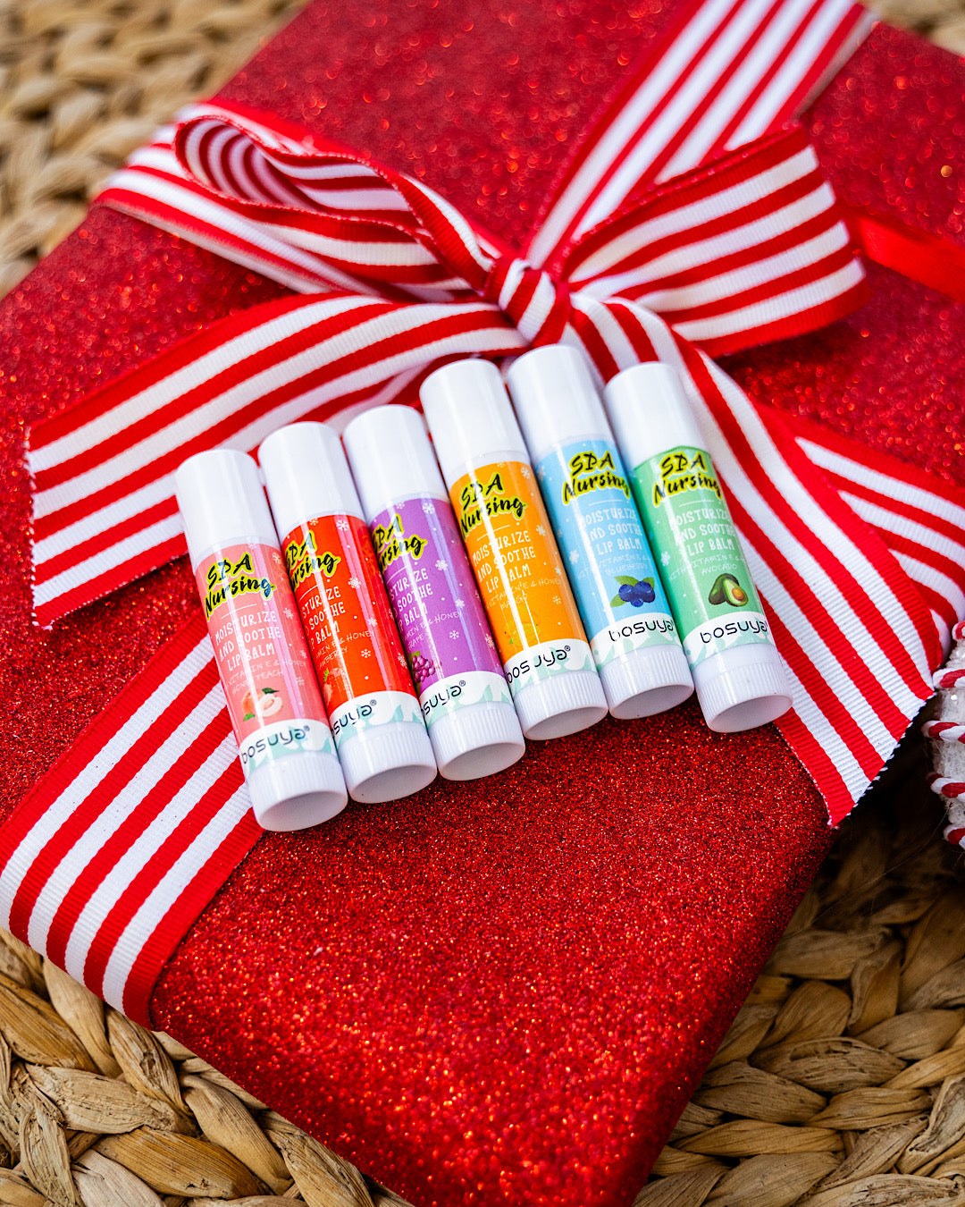 DOORBUSTER! Holiday Lip Balm Set - 6 Flavors
