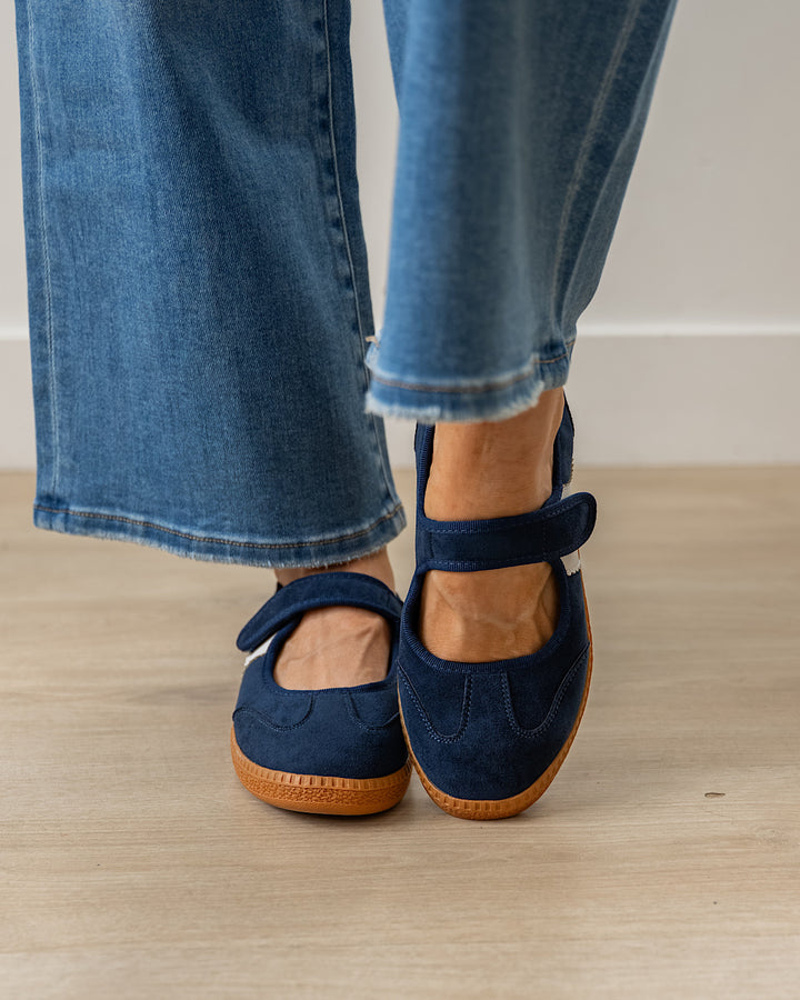 NEW! Corkys Calm Down Mary Jane Sneakers - Navy