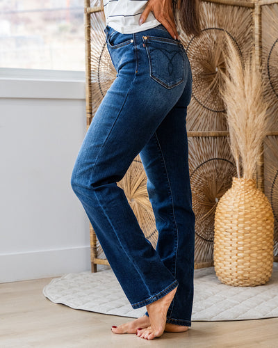 NEW! Judy Blue Nova Thermal Straight Jeans Judy Blue