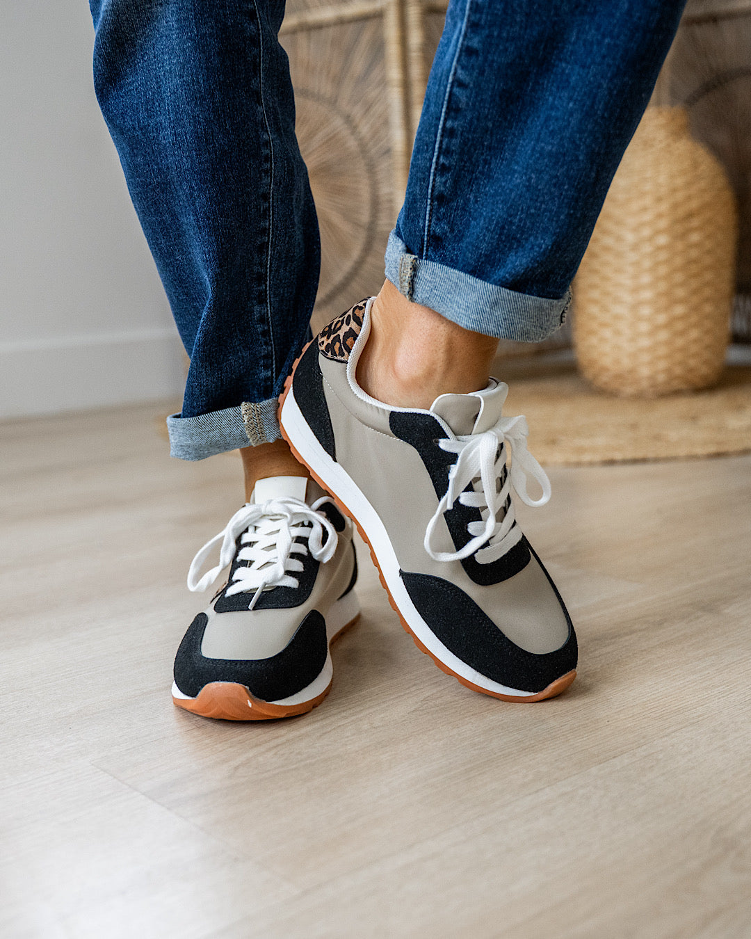 NEW! Very G Joel Sneakers - Black Leopard Very G