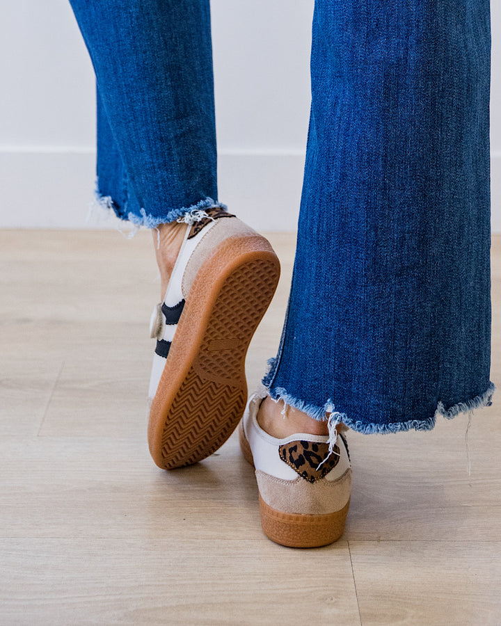 NEW! Corkys Calm Down Mary Jane Sneakers - Sand Combo