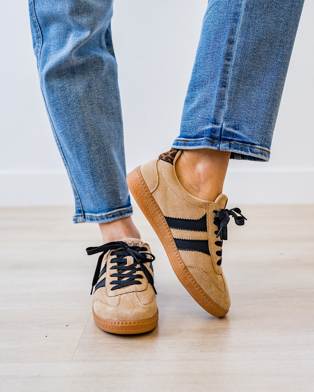NEW! Corkys Heads Up Sneakers - Camel