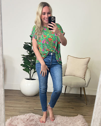 NEW! Anne Green Floral Top  Sew In Love   