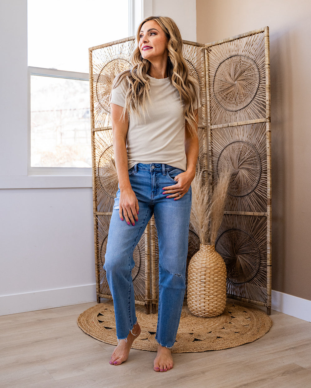 NEW! Brenley Ribbed Knit Top - Oatmeal Wishlist