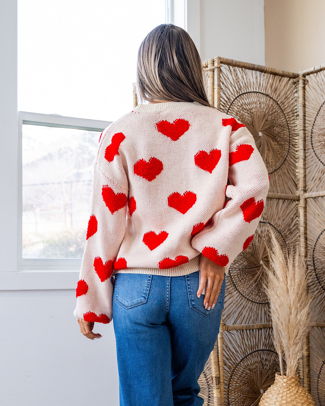 NEW! Be Mine Heart Knit Sweater