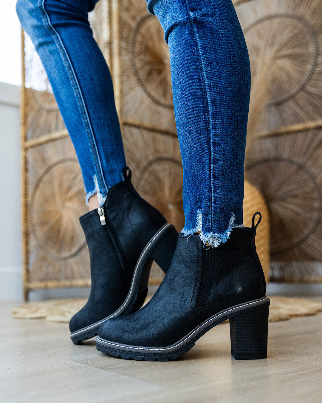 Corkys Bite Me Boots - Black Oil  Corkys Footwear   