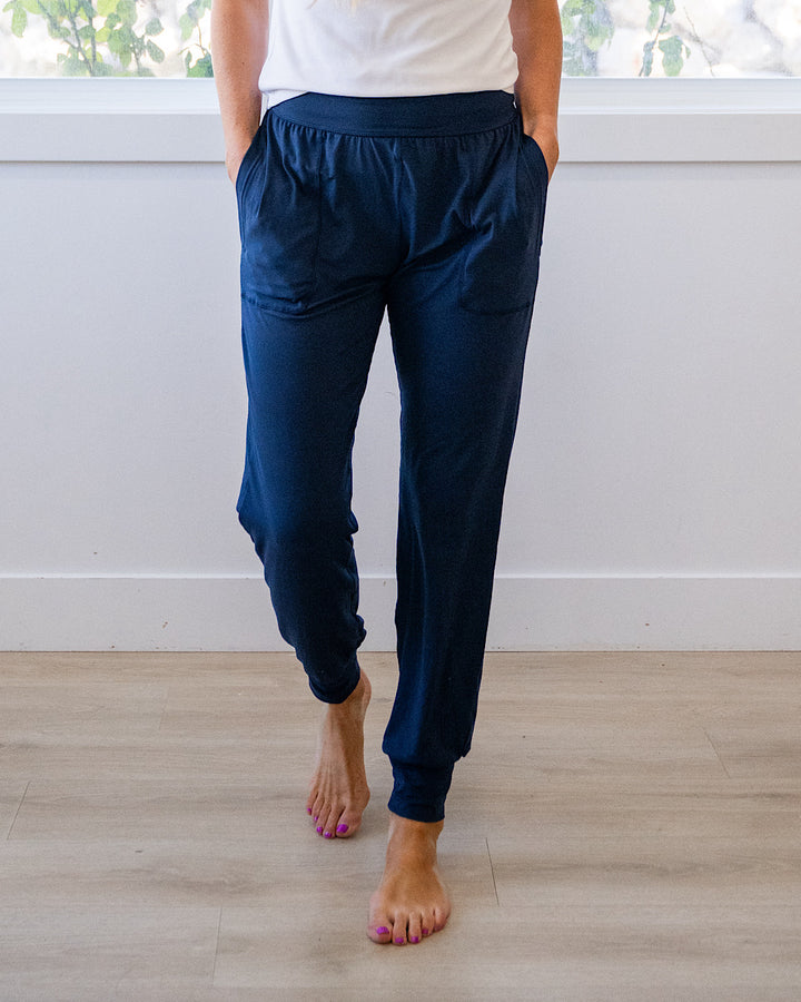 NEW! Yoga Joggers - Navy Rae Mode