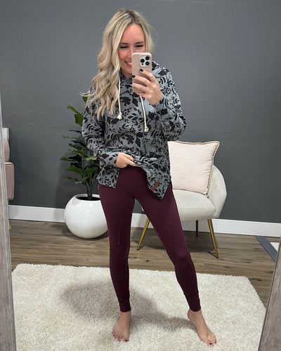 Ampersand Ave Game Changer Leggings - Wine  Ampersand Ave   