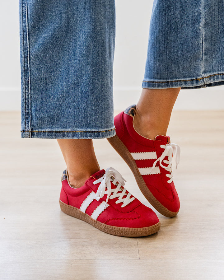 NEW! Corkys Heads Up Sneakers - Red