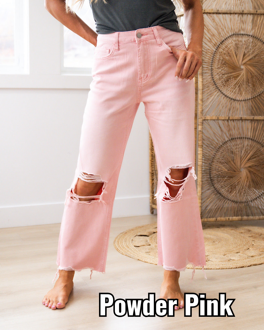 Vervet 90's Crop Flare Jeans - Color Options Available! Vervet
