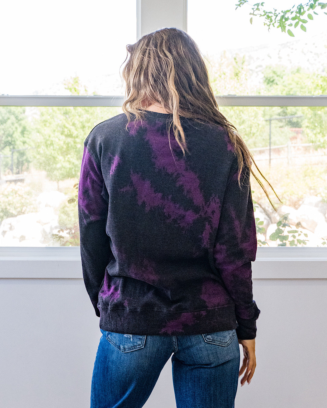 NEW! Twilight Tie Dye Waffle Top
