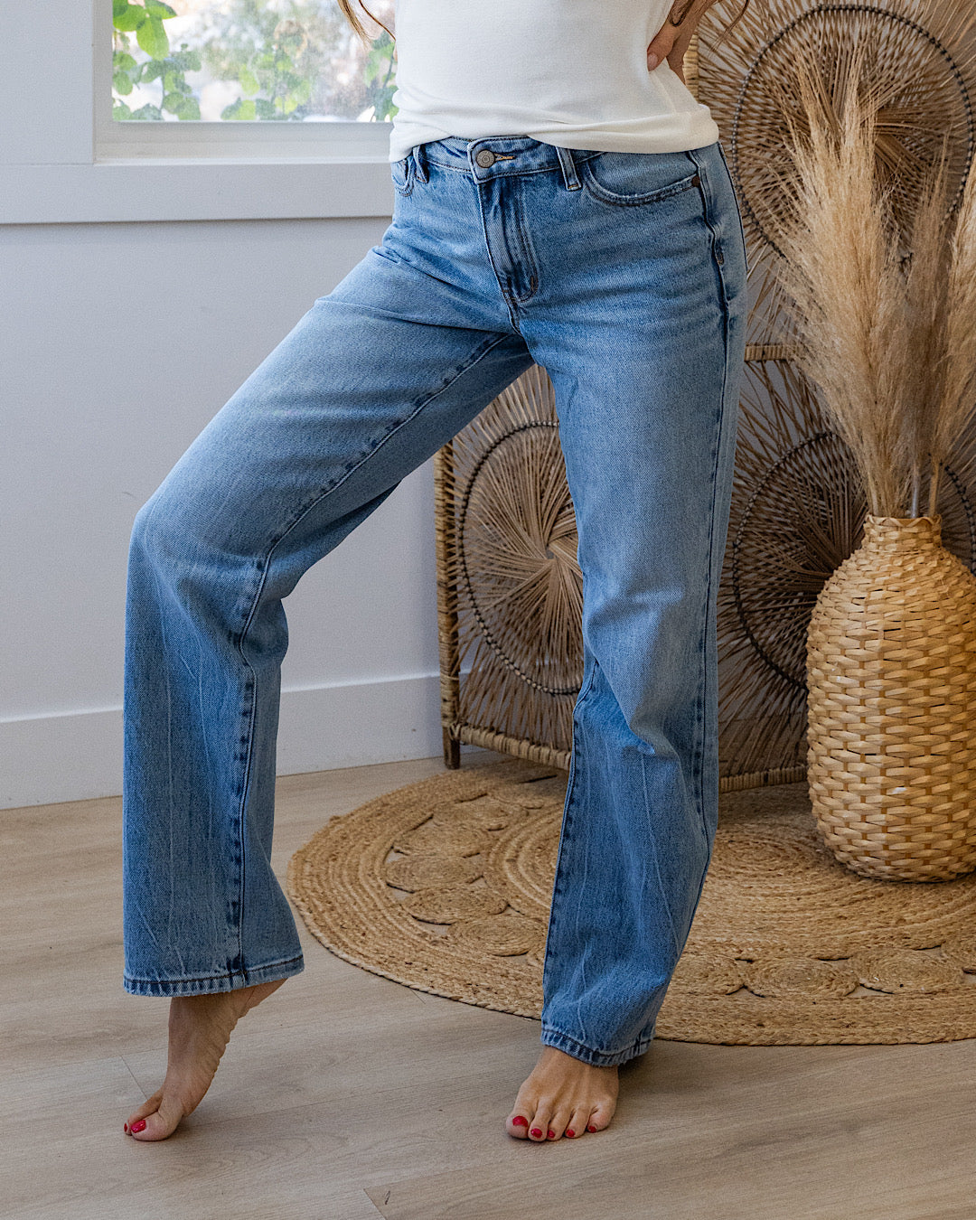 NEW! Judy Blue Adria Rigid Magic Straight Jeans Judy Blue