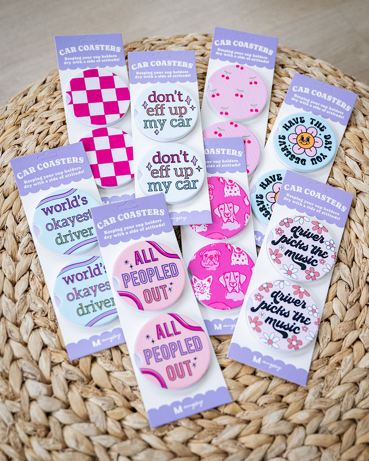 Car Coasters - 8 Options