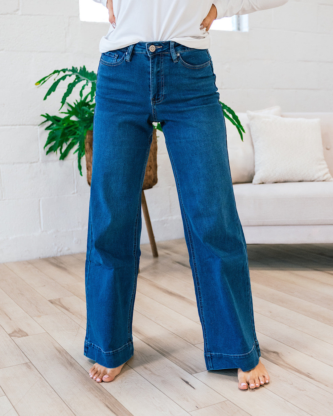 Jacey Wide Leg Jeans  YMI   