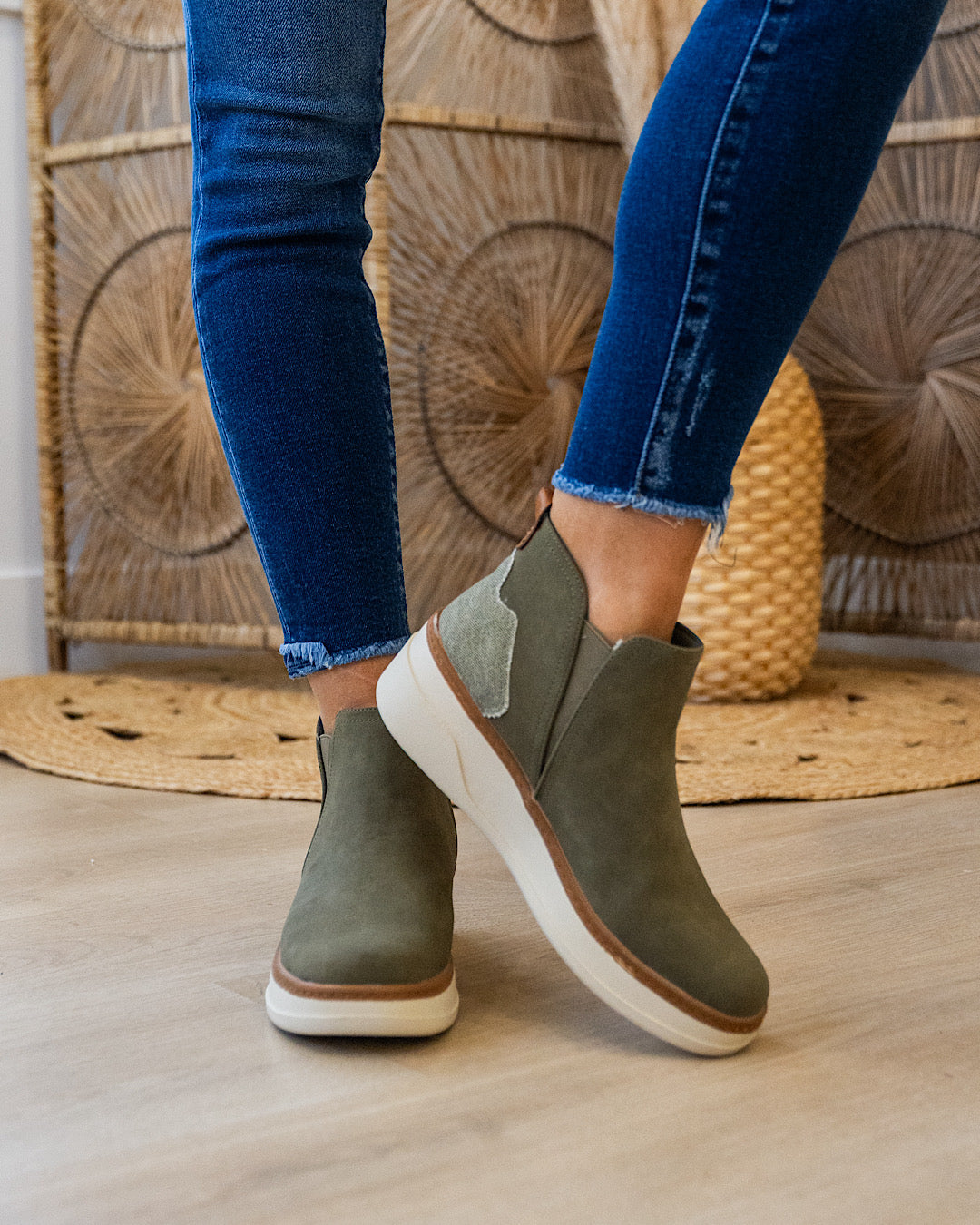 NEW! Blowfish Charming High Top Sneakers - Olive Blowfish