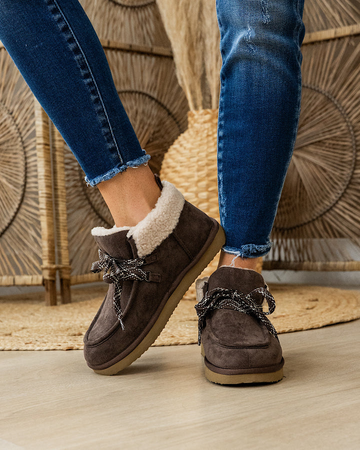 NEW! Very G Cherilyn Slip On Bootie - Chocolate