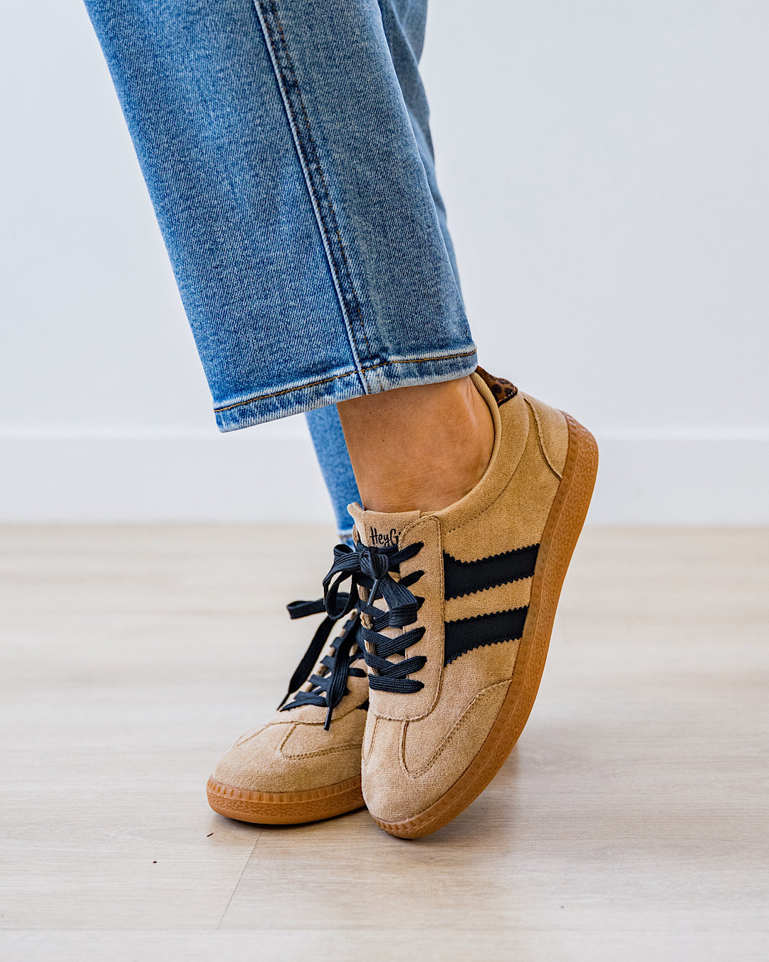 NEW! Corkys Heads Up Sneakers - Camel