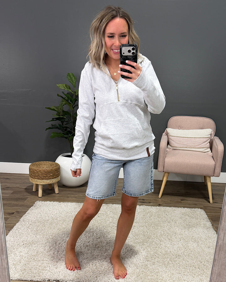 NEW! Ampersand Ave Golden Girl HalfZip Hoodie