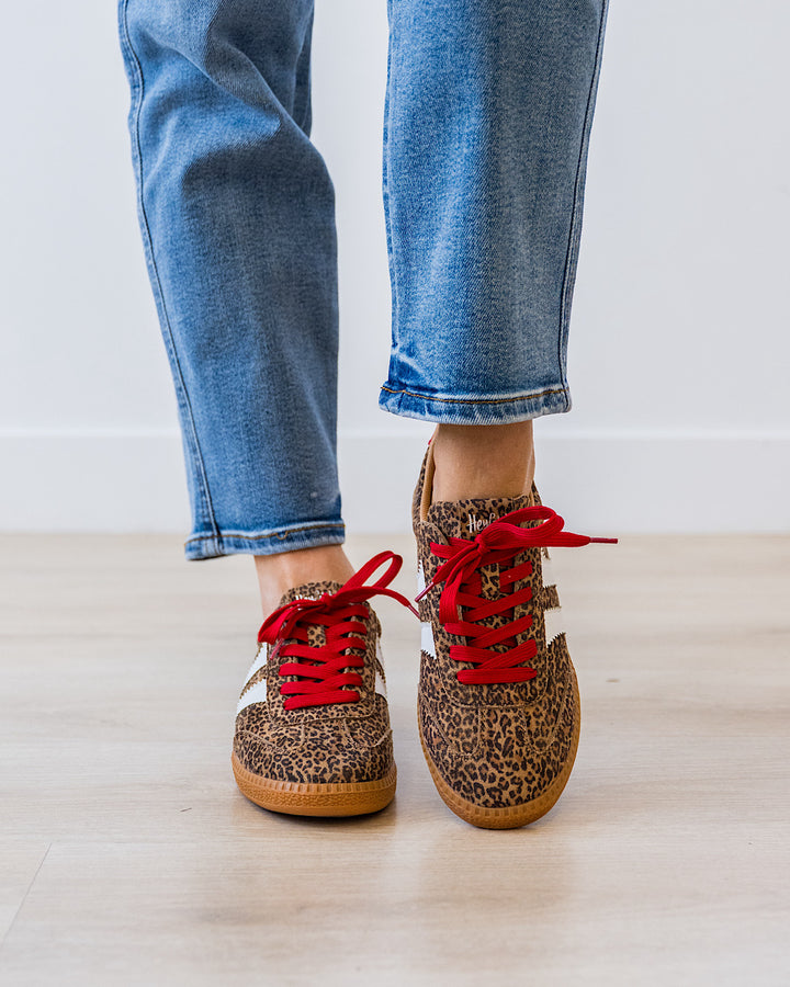 NEW! Corkys Heads Up Sneakers - Mini Leopard
