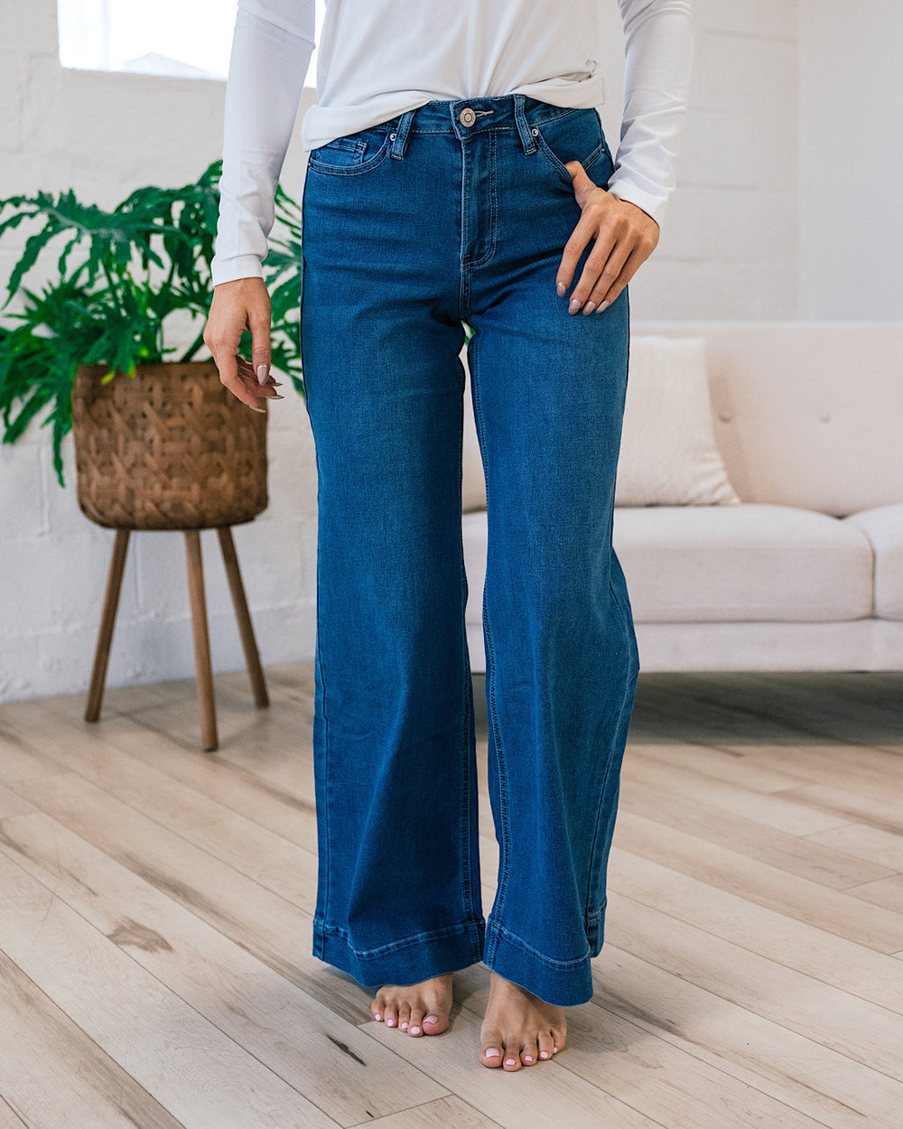 Jacey Wide Leg Jeans  YMI   