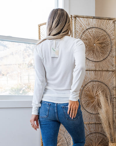 NEW! Stacy Long Sleeve Top - White Thread & Supply