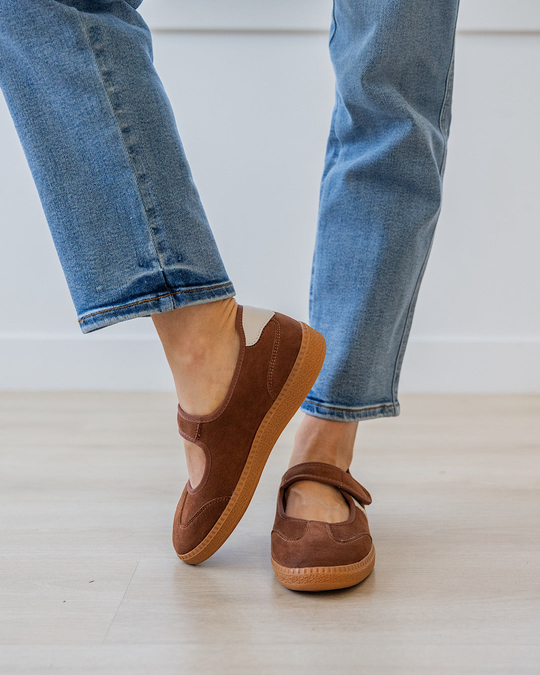 NEW! Corkys Calm Down Mary Jane Sneakers - Chestnut Corkys Footwear