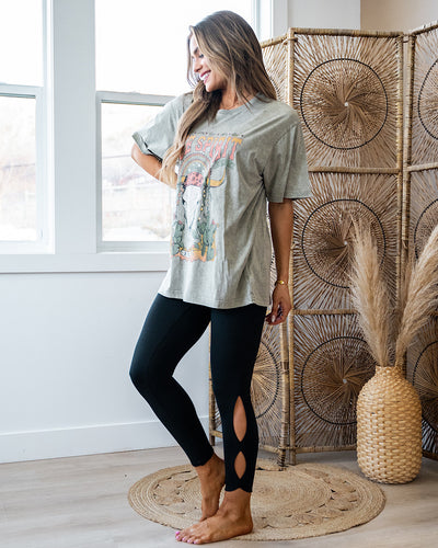 Free Spirit Wild Heart Mocha Tee  Zutter   