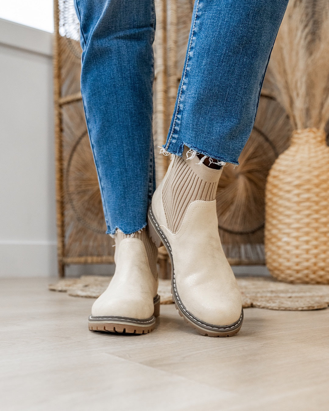 NEW! Corkys Cabin Fever Bootie - Washed Gold  Corkys Footwear   