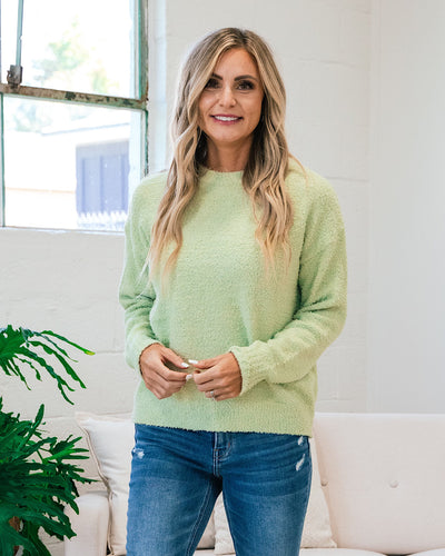 Alayna Cozy Sweater - Lime  Staccato   