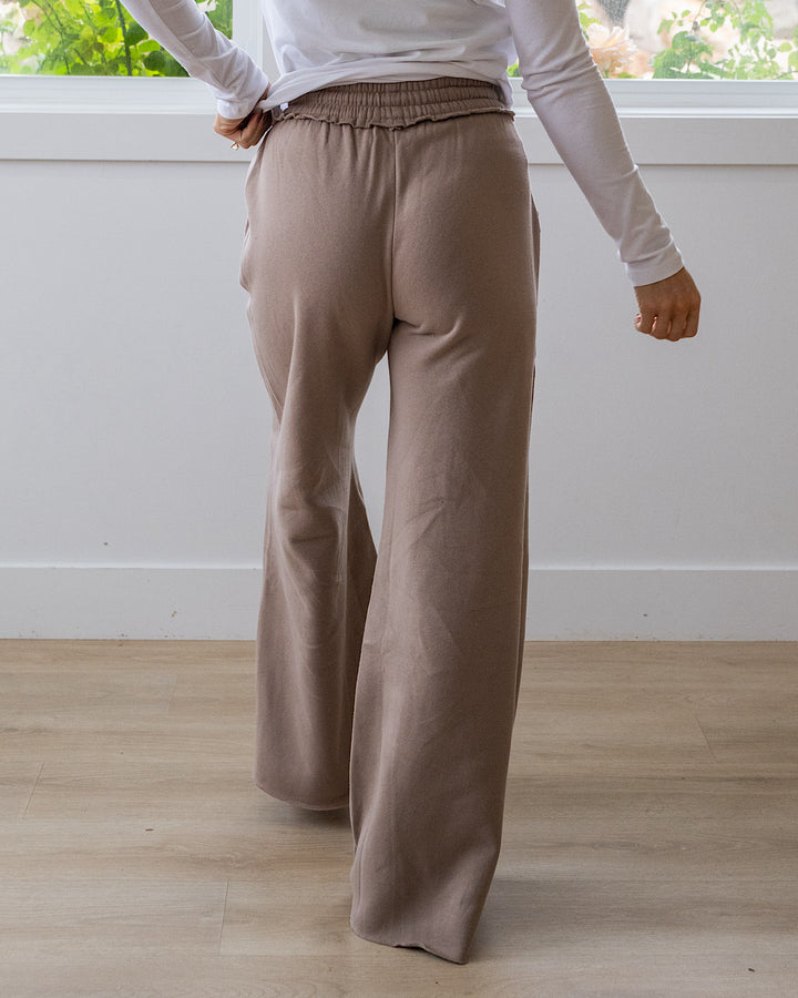 NEW! Wide Leg Lounge Pants - Cocoa Zenana