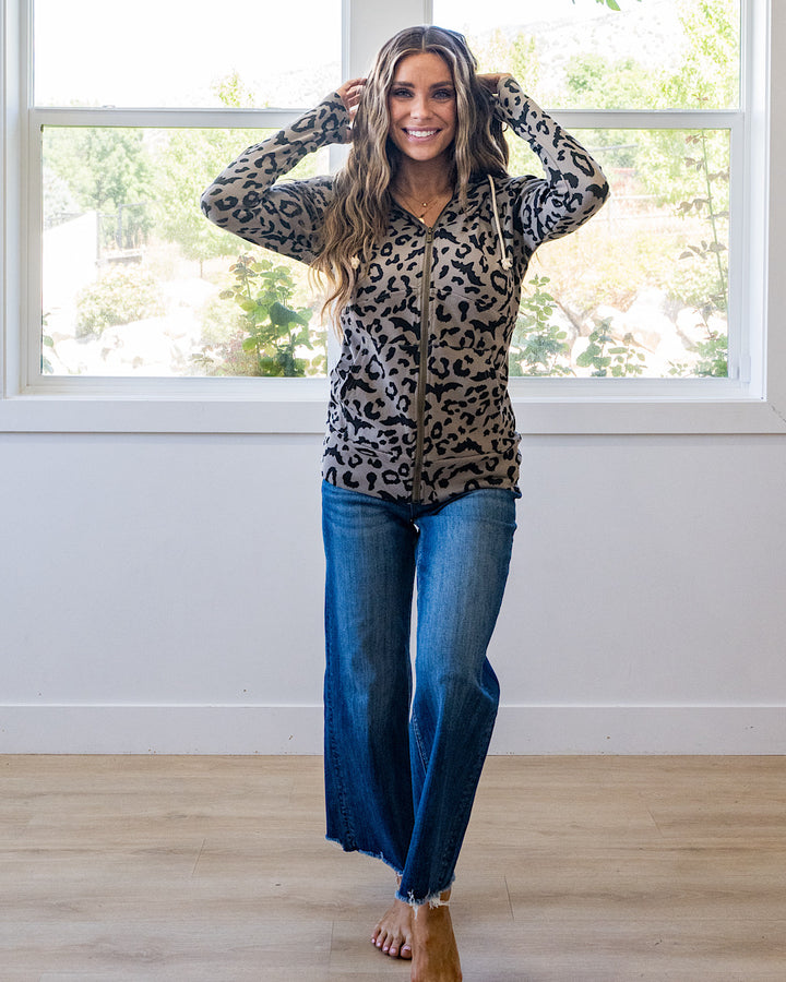 NEW! Ampersand Ave Feline Batty FullZip Sweatshirt