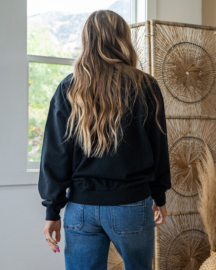 NEW! Ghost Graphic Black Sweatshirt Tres Bien