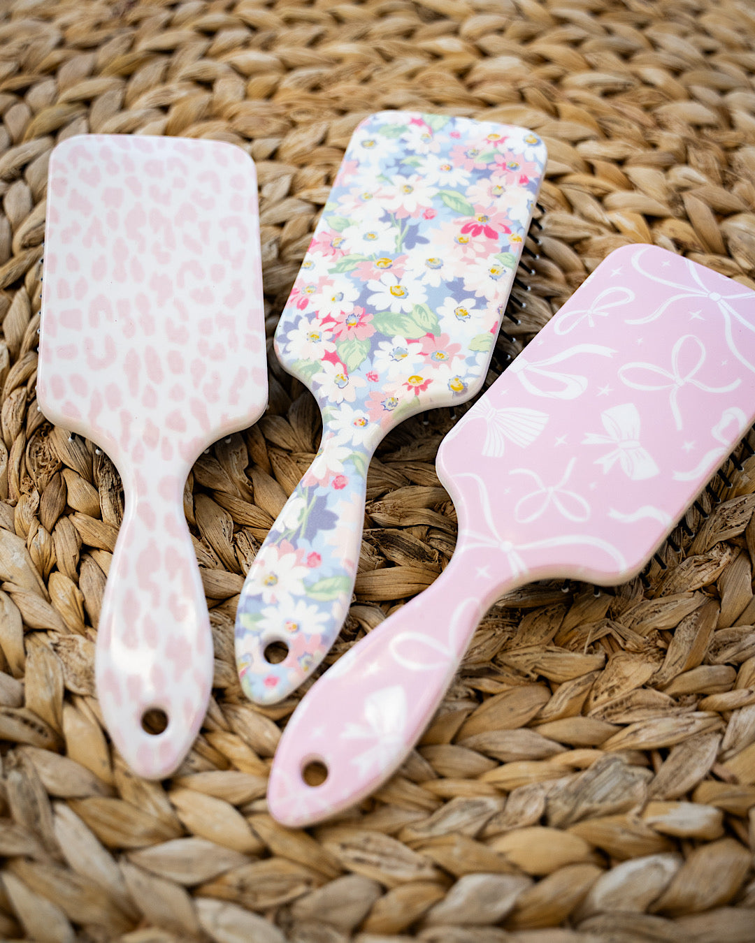 DOORBUSTER! Patterned Paddle Brush - 3 Options