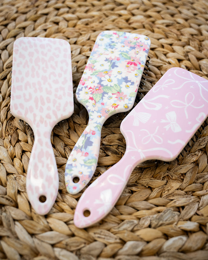 DOORBUSTER! Patterned Paddle Brush - 3 Options