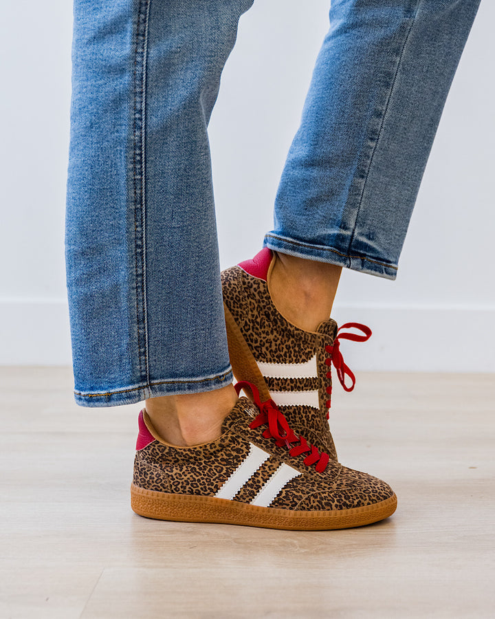 NEW! Corkys Heads Up Sneakers - Mini Leopard