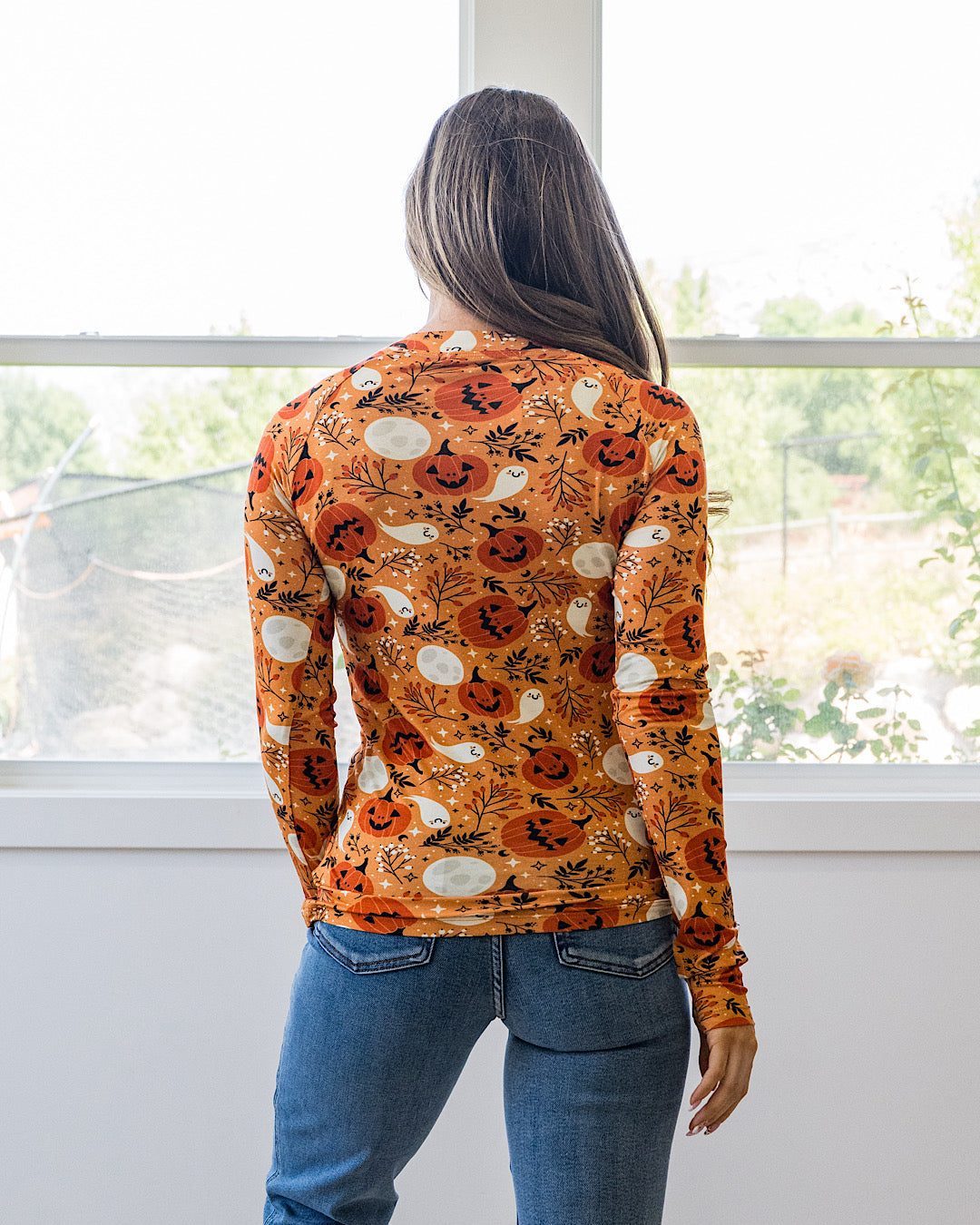 NEW! Blair Long Sleeve Top - Spooky Autumn