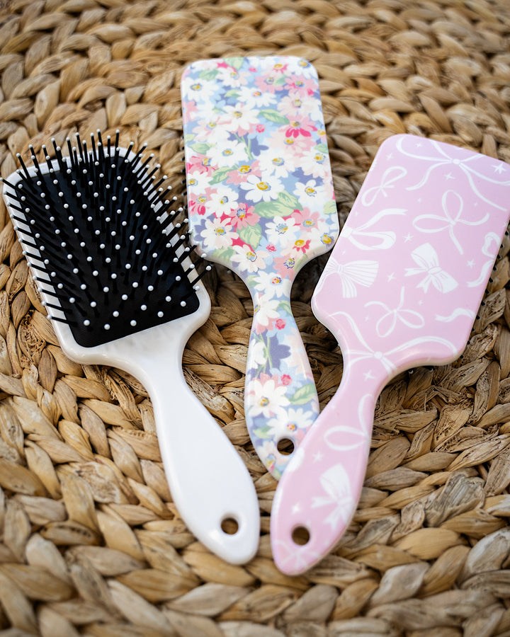 DOORBUSTER! Patterned Paddle Brush - 3 Options