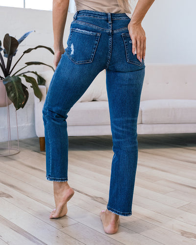 Lovervet Hattie Straight Crop Jeans  Vervet   