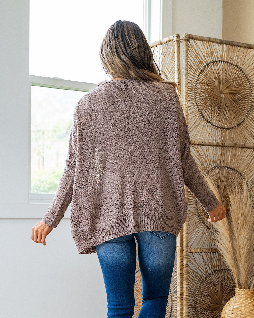 NEW! Effie Open Front Cardigan - Cocoa  Be Cool   