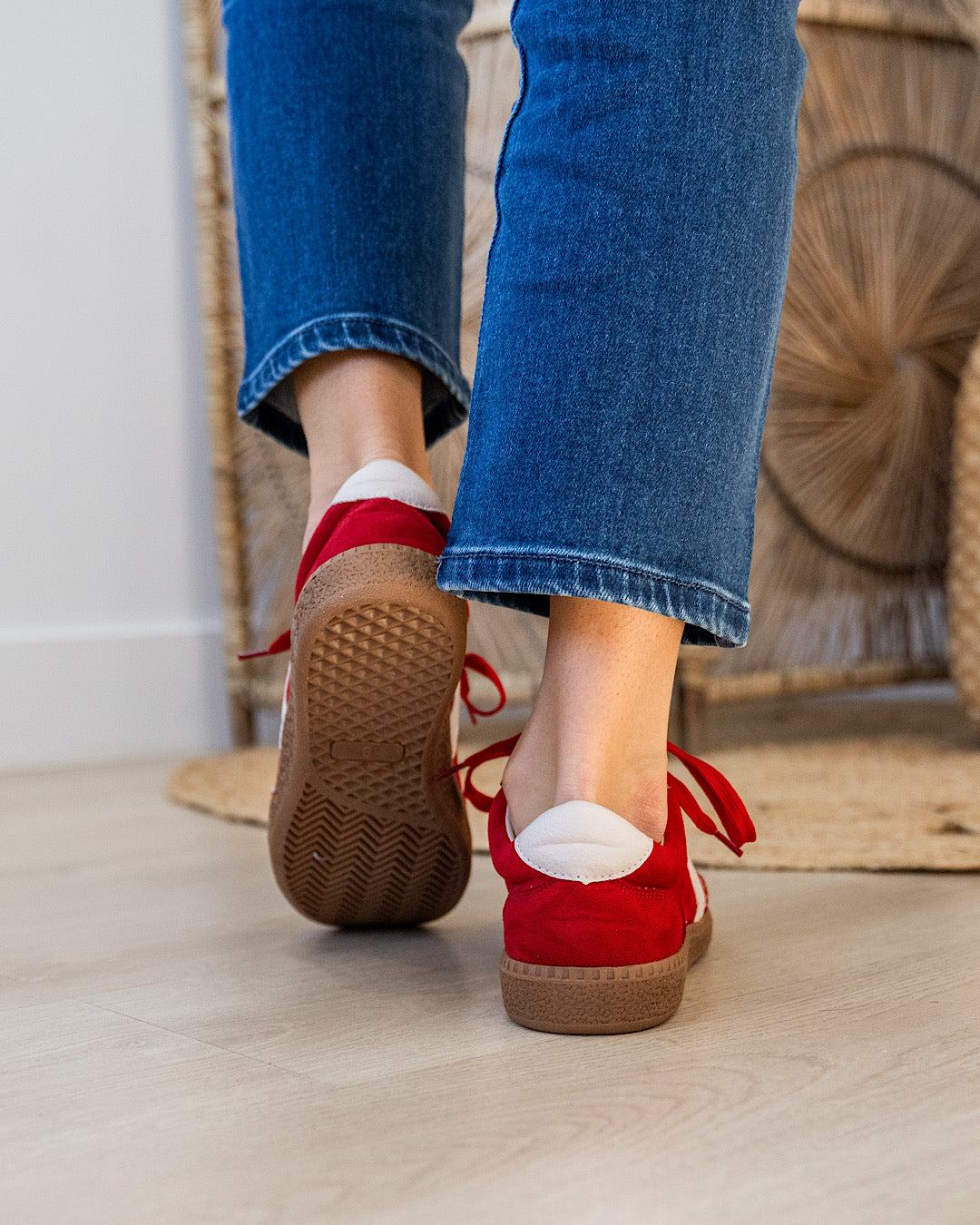 NEW! Corkys Spoiler Alert Sneakers - Red